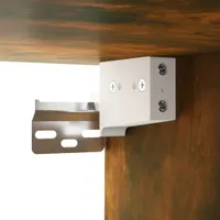 vidaXL Nástenné skrinky 2 ks. Údený dub 60x36,5x35 cm odvodený výrobok z dreva