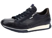 Pikolinos Herren Schnürschuh Leder Sneaker Reißverschluss Cambil M5N-6237, Größe:45 EU, Farbe:Blau
