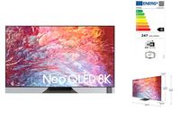 Samsung Series 7 QE75QN700BT, 190,5 cm (75 Zoll), 7680 x 4320 Pixel, QLED, Smart-TV, WLAN, Edelstahl