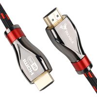 HDMI 2.1 Kabel 8K & 4K Ultra HD, Reagle Gaming, 48Gbps 8K@60Hz 4K@120Hz Kompatibel mit Konsole PS5 Xbox Series X S, OLED TV, DTS: X, HDCP 2.2 & 2.3,