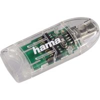 Hama - Kartenleser - 8 in 1 ( MMC, SD, miniSD, microSD, MMCplus, SDHC ) - USB 2.0