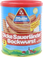 Metten Dicke Sauerländer Bockwurst 845g
