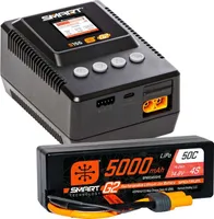 Spektrum Smart Powerstage Lipo Akku Set 14,8V 4S 5000mAh inkl. S155 Ladegerät