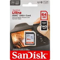 Sandisk Karta Pamięci Ultra Sdxc 64Gb 140Mb/S