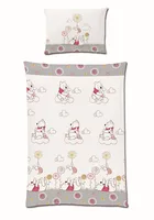Disney Renforcé Bettwäsche 100x135cm Winnie Pooh Ferkel Wolke Blume