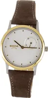 Boccia Titanium Damen Quarz Armbanduhr aus Titan mit Leder Band - 3274-02