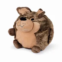 NOXXIEZ - Kuscheltier - Hund (mit Muff-Funktion) Plüschtier Stofftier Schmusetier