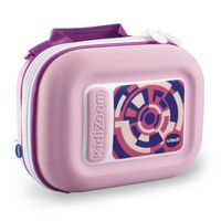 Vtech Kidizoom Carrying Case - Bag With Storage Compartments Headphones And Batteries - Pink