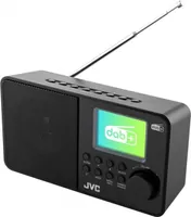 Radio jvc dab ra-e611b-dab czarny