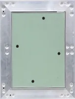 Revisionsklappe Revisionstür Aluminium-Rahmen Gipskarton Revisionstür 20x25 cm V2Aox