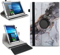 Tasche Tastatur Hülle für Samsung Galaxy Tab A9+/ A9 Plus Schutzhülle BluetoothFarben:Motiv 21