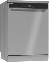 Sharp Geschirrspüler 60 cm freistehend | Spülmaschine | 14 Maßgedecke | 9 Programme | leise 42 dB | QW-NA3YF42AI-DE