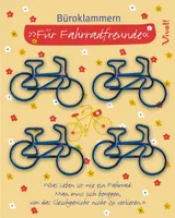 4er-Set Büroklammern »Fahrradfreunde«