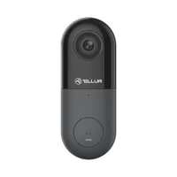 Tellur Video DoorBell WiFi, 1080P, PIR, verkabelt, schwarz