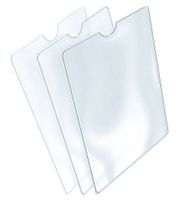 ELBA Ausweishülle PVC 1-fach 0,15 mm Format 80 x 130 mm 