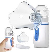 Jopassy Inhalator-Vernebler, tragbarer leiser Vernebler, für Kinder und Erwachsene mit Mundstück