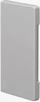 Hager Endstück schnittkaschierend halogenfreizu BR 65x130mm Oberteil 80mm lichtgrau (BR6513067035)