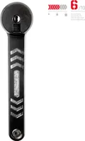Kryptonite Kryptolok 685 Faltschloss Schwarz 5 x 850 mm Schwarz 5 x 850 mm