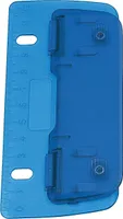 Děrovačka WEDO pro děrování kapes od 8 cm perforace 2 přihrádky 12 cm stupnice modrá