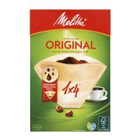 Melitta Original Kaffeefilter Filtertüten 101 Naturbraun 40 Stück 