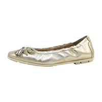 Tamaris Damen Ballerina in Gold, Größe 38