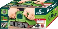 Verto 51G707 Handschleifmaschine Bandschleifer de Band Grün 730 W