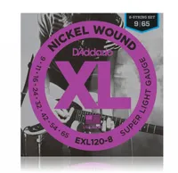 DAddario EXL120-8 Elektrická osmistrunná kytara