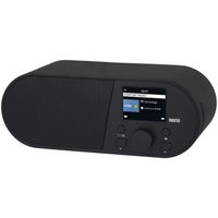 Imperial i105 Internetradio mit WLAN, USB-Mediaplayer, App-Steuerung, schwarz