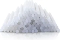VINGO 2 kg Klebesticks Heißkleber Heißklebestifte Heißklebesticks 11x200mm DIY Ersatzsticks transparent für Heißklebepistole 100 Stück