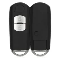 Auto Klapp Schlüsselgehäuse 2 Tasten für Mazda 2 3 5 6 CX-5 CX-7 CX-9 MX-5  RX7 III