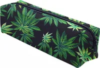 Mäppchen Federtasche Schlamperbox Federmäppchen Schüleretui Stiftemappe Gras [008]