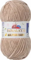 Strickfein Himalaya Dolphin Baby super Bulky Chenille Garn Wolle strickgarn 100 gr 80317 - hellbraun
