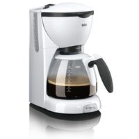 BRAUN Kaffeemaschine KF 520/1 weiß