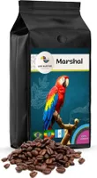 Los Gustos Marshal Kaffee-Bohnen 1000 g, Ungemahlen, Kaffeebohnen für Kaffee-Vollautomat, Frisch Geröstet