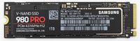 Samsung 1TB SSD 980 PRO NVMe M.2 PCIe, 7000/5000MB/s