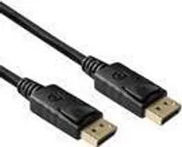 ACT AK4073 DisplayPort kabel 2m, 8K@60Hz / 4K@120Hz, DisplayPort kabel 1.4 - 32.4Gbps.