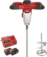 18V Akku Rührer MXE 18.0-EC/5.0 Set + WR2 120 | 2xAkku 5 Ah