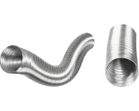 Hliníkové potrubí ø 100 mm délka 3 bm