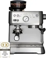 Solis Siebträger Kaffeemaschine 54 mm Siebhalter Milchaufschäumer Bohnenmahlwerk