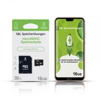 microSD Speicherkarte für Huawei P20 Lite - Speicherkapazität: 16 GB