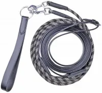 HKM Schlaufzügel, Farbe:9100 schwarz, Größe:Vollblut/Warmblut