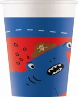 Pappbecher Pirates 8 Stück, 200ml