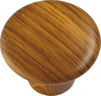 Möbelknopf Kunststoff Eiche-Optik Ø 32 mm, 1 Stück