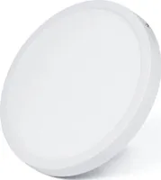 Bílé kulaté stropní LED světlo 12W - panel 16,3 cm