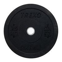 TREXO 25 KG olympijská záťažová doska Pogumovaný materiál pre činku s priemerom 50 mm Odolný fitness disk Silový tréning Crossfit TRX-BMP025