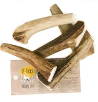 RF - DEER Hirschgeweih XS 20-30 g 6-9 cm Hard natürliches Geweih, Öko Kausnack für Hunde, gesundes Kauspielzeug, Kauknochen für Genuss, Zahnpflege