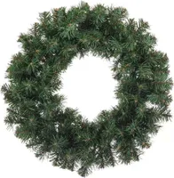 Weihnachtskranz künstlich undekoriert grün Narnia 90 cm zum Tisch und Aufhängen