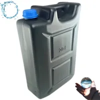 Anwicar Wasserkanister - Wasser Kanister 20l - Camping Wassertank - Schwarz
