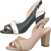 Caprice Damen Sandaletten Sandalen 9-28314-24, Größe:40.5 EU, Farbe:Beige
