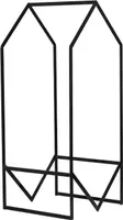 Muziker 10'' 12'' Vinyl Record Metal Display Holder Stojak na płyty LP Black